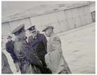 After the war, General George Kenney (right) at RAAF Station Laverton where he is met by Air Commodore E. G. Knox-Knight on 9 July 1946.