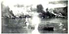 General Kenney’s Aircraft strike Japanese Shipping in Simpson Harbour, Rabual. This raid involved seventy-five B25 Mitchell bombers and eighty P38 Lightning planes of the US Fifth Air Force. These attacks resulted from Kenney's imaginative command that tested and developed ideas and techniques, just as his Australian colleague W.H. Garing had done during the Battle of the Bismarck Sea.