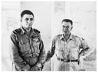 General George C. Kenney, the Commanding General of Far East Air Forces (right) with Air Vice Marshal George Jones, the Chief of Air Staff RAAF at General Kenney's Headquarters in Manila, Philippines during July 1945. This after a long journey from Australia, New Guinea, the Solomons and the Dutch East Indies till Kenney's planes were bombing Japan itself. During these years Kenney's air units had advanced the bomb line from Port Moresby to Japan. No other air force covered such an area of the globe in WW2.